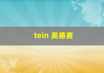 tein 奥德赛